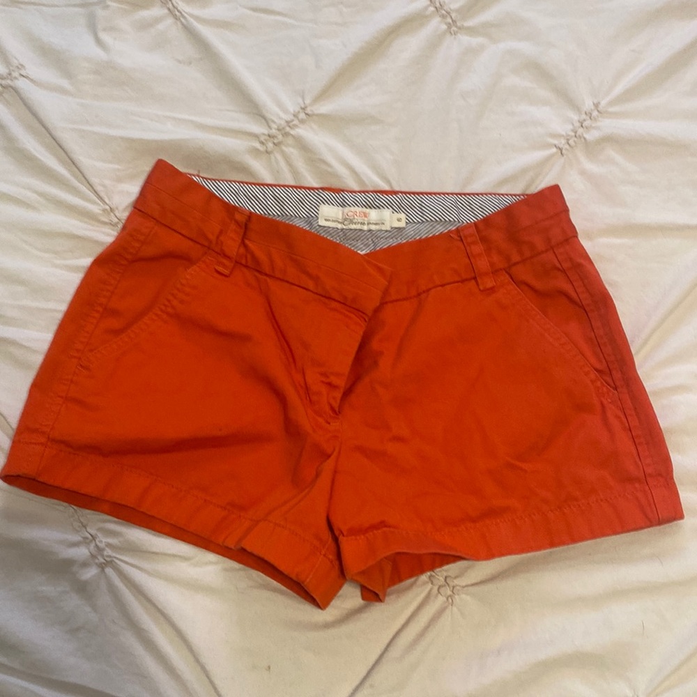 J. Crew | Orange | Chino Short | Broken-In | 6
